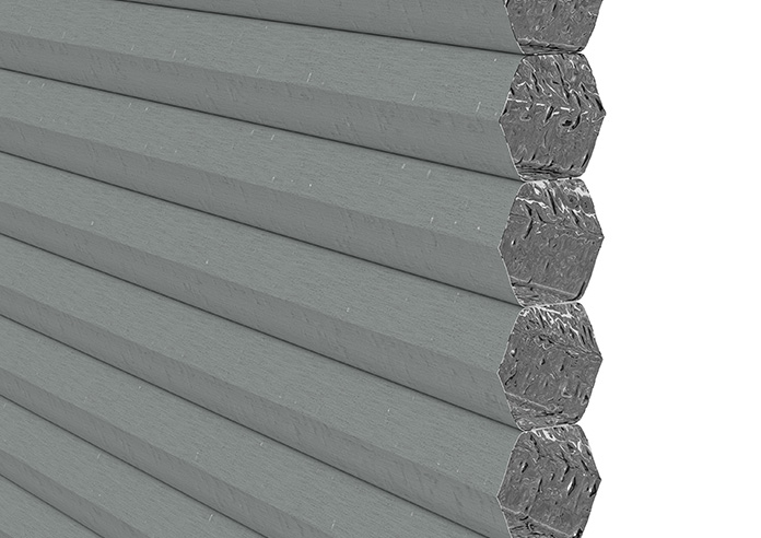 Eclipse (Blackout), Sterling - Pleated Blind - Image 4